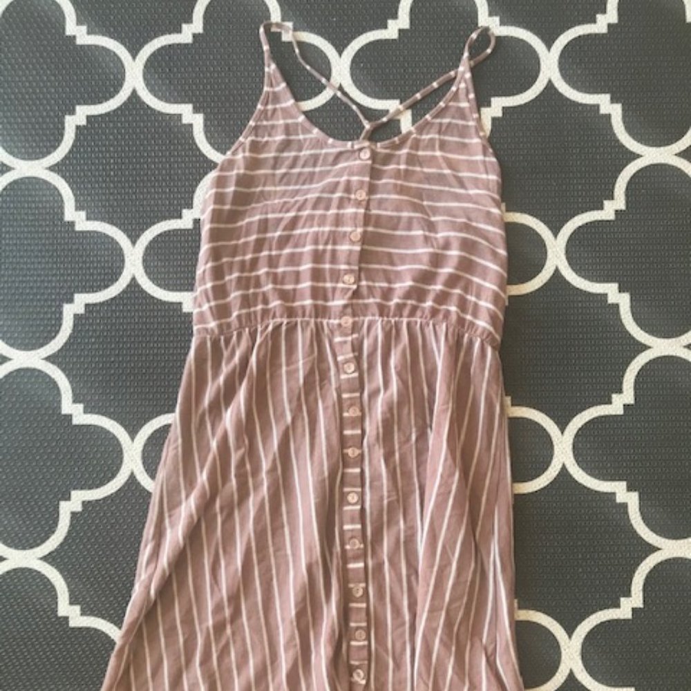 RVCA Striped Summer Dress